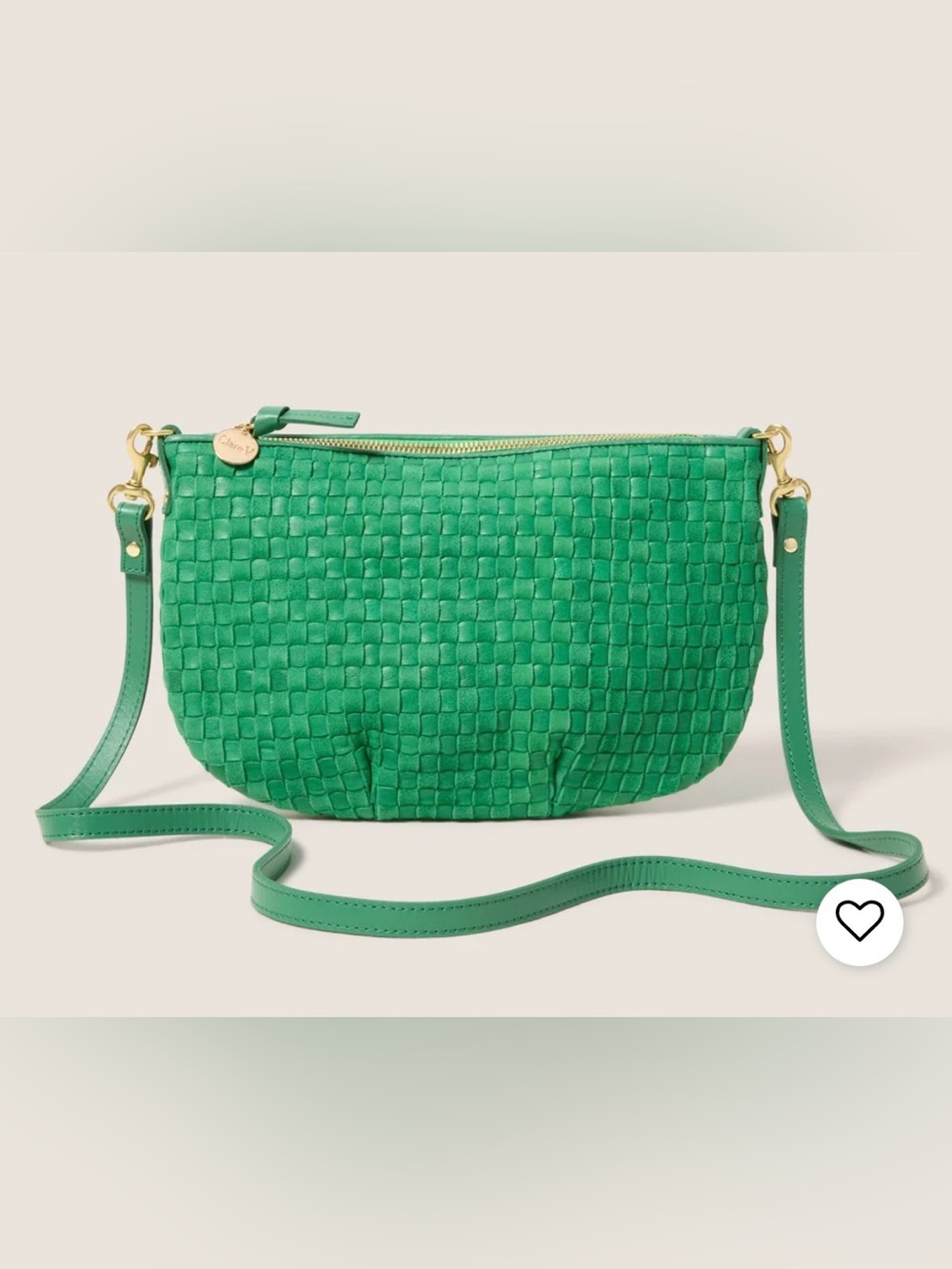 Clare V Petite Moyen Messenger Bag Grass